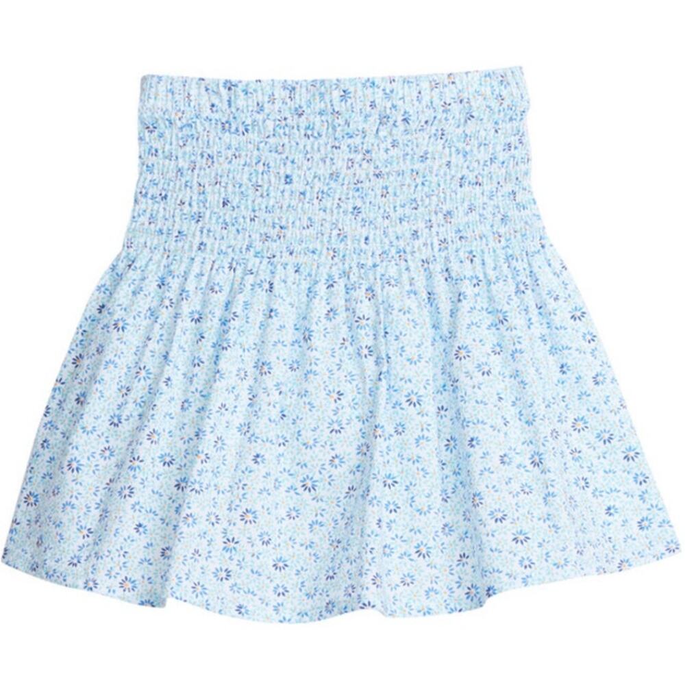 Bisby Blue Daisy Circle Mini Skirt Size 8